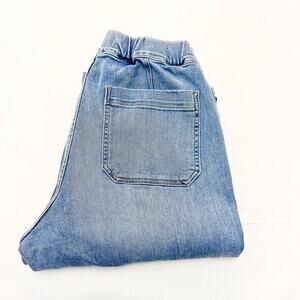 Madewell Pull-On Carpenter Denim Jeans Light Wash Size Medium